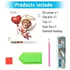 Kits sp&eacute;ciaux de peinture en diamant partiel 5d pour la Saint-Valentin de Cupidon pour adultes, d&eacute;coration int&eacute;rieure, peintures de diamants, art de p