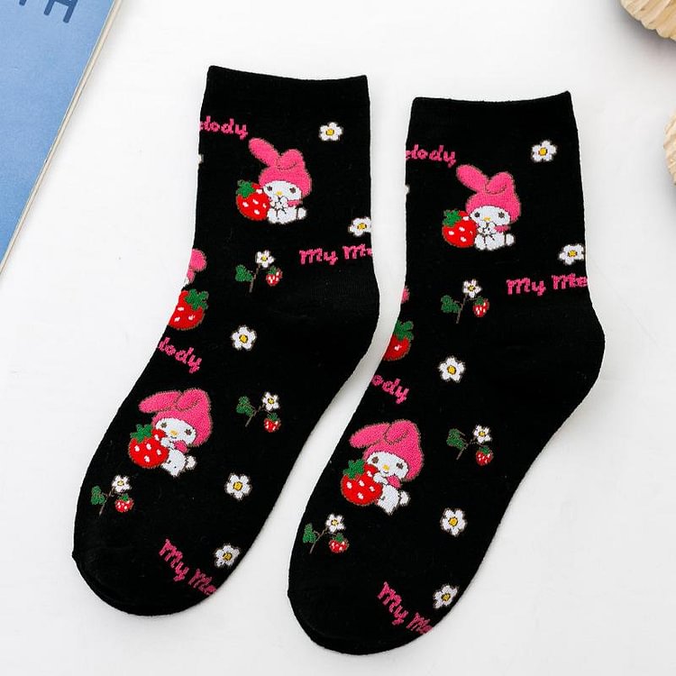 Kawaii Animal Cotton Socks