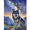 Diamond Painting-DIY Full Round Drill Wolf