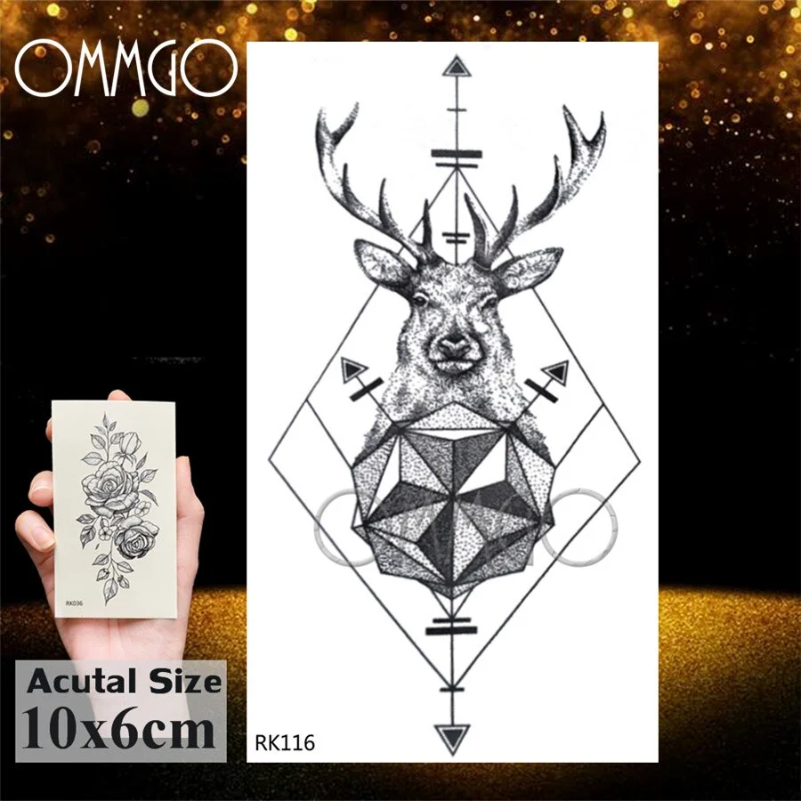 Sdrawing Dream Catcher Butterfly Feather Temporary Tattoos Sticker Black Henna Body Art Arm Fake Tatoos Leaf Sexy Custom Tattoo