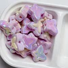 Colorful Butterfly Acrylic Beads DIY Bracelet Phone Key Chain