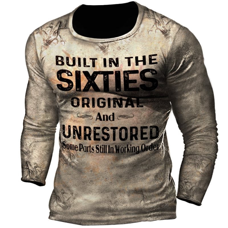 The Sixties Unrestored Motorcy Printed Shirt / [viawink] /