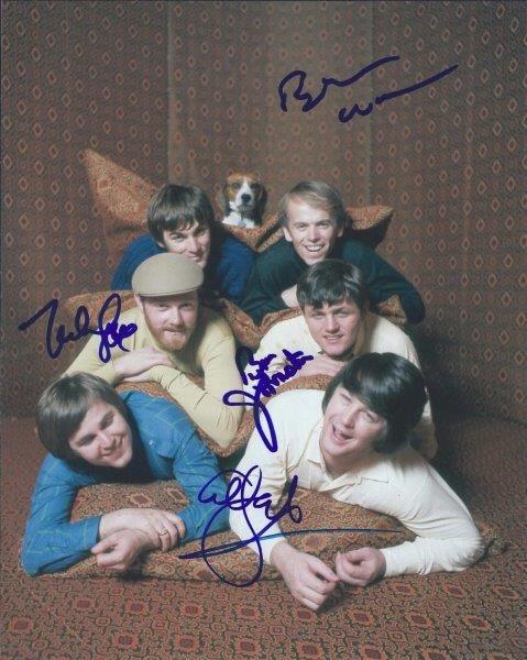 REPRINT - BEACH BOYS Brian Wilson Autographed Signed 8 x 10 Photo Poster painting Poster