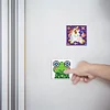 5pcs Diamond Painting Unicorn Fridge Magnet Kits