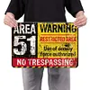 Area 51 - Vintage Metal Signs - 30*40cm
