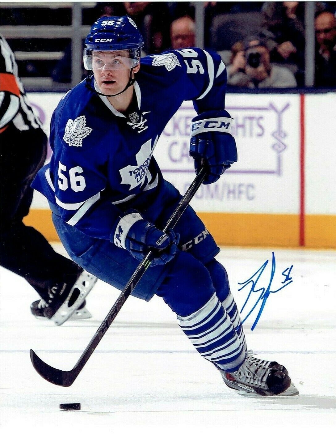 BYRON FROESE autographed SIGNED TORONTO MAPLE LEAFS 8X10 Photo Poster painting