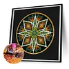>SALE<5D DIY Partial Special Shaped Drill Diamond Painting Datura Home Decor(YN067)