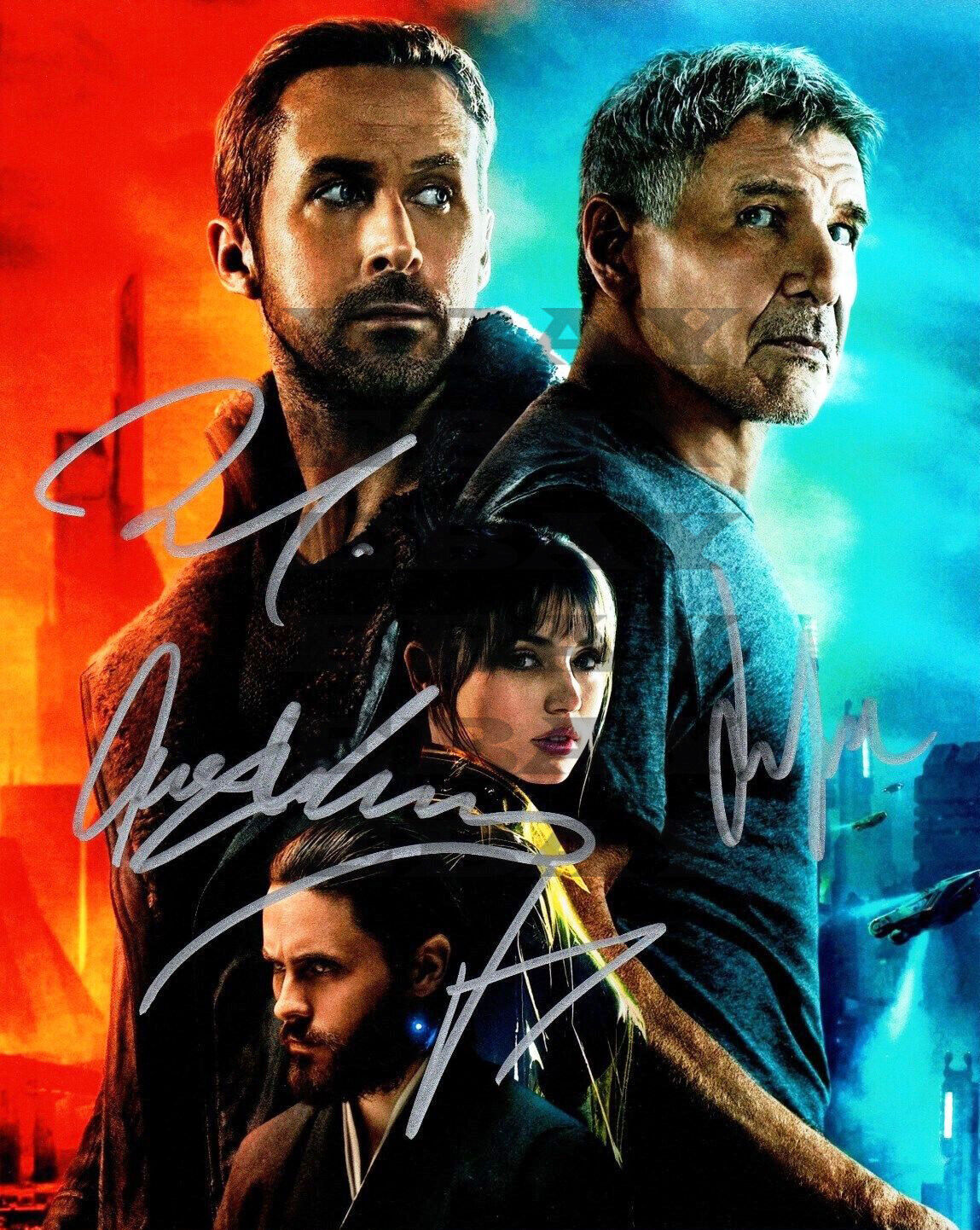 Blade Runner 2049 Harrison Ford Ryan Gosling Autographed Signed 8x10 Photo Poster painting Rep