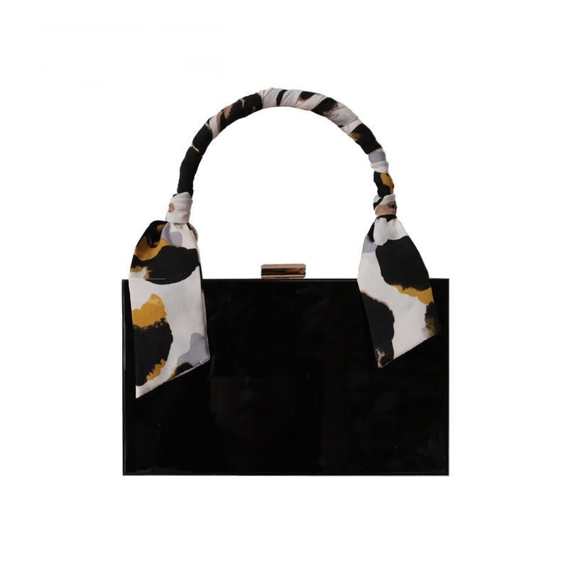 Vintage Silk Frame Woman Party Prom Evening Bag-VESSFUL