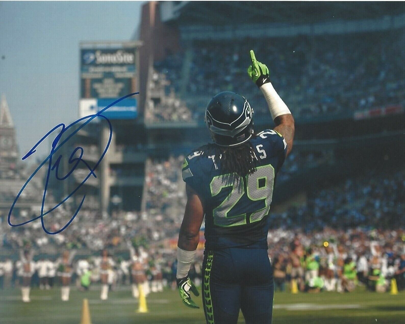 Earl Thomas Autographed Signed 8x10 Photo Poster painting ( Seahawks ) REPRINT