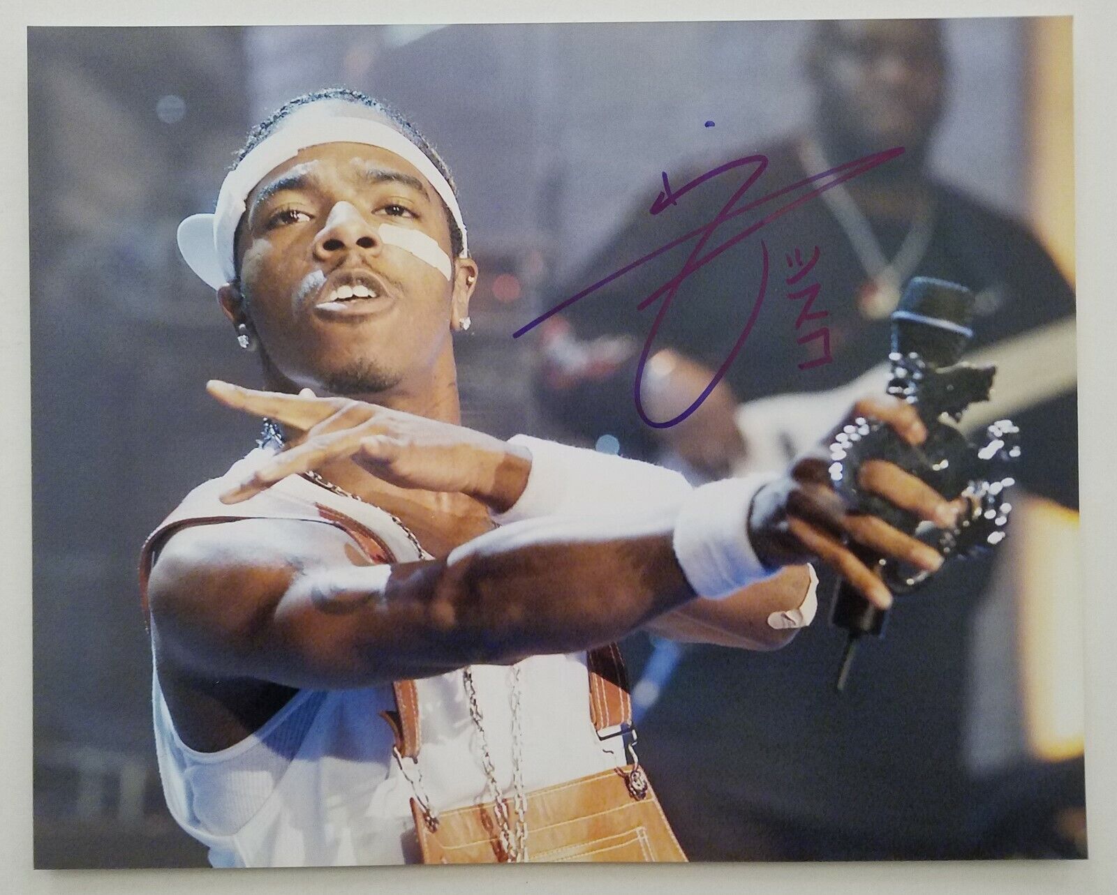 Sisqo Signed 8x10 Photo Poster painting Dru Hill Thong Song R&B Singer Hip Hop Rapper RAD