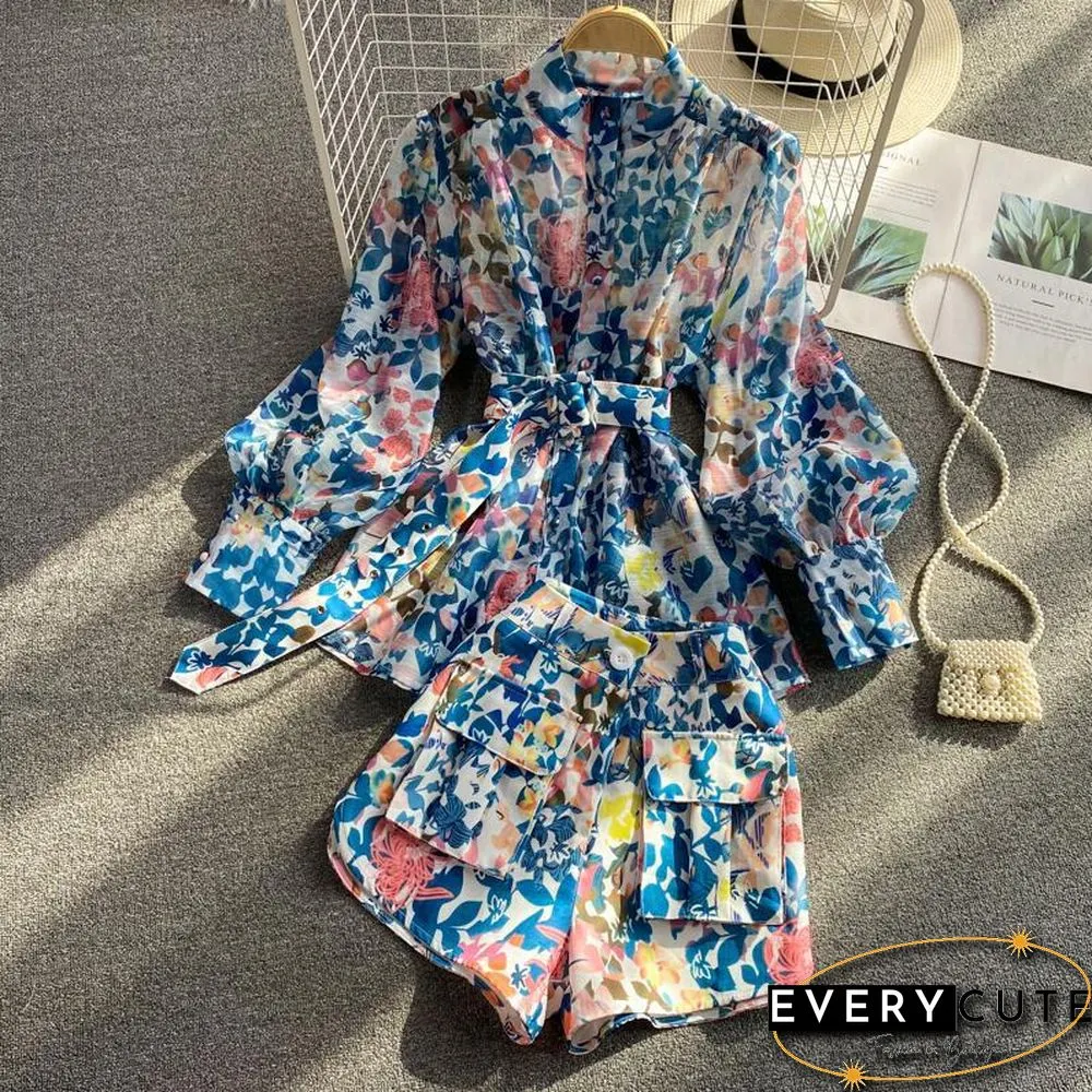 Long Sleeve Two-Piece Set P13358
