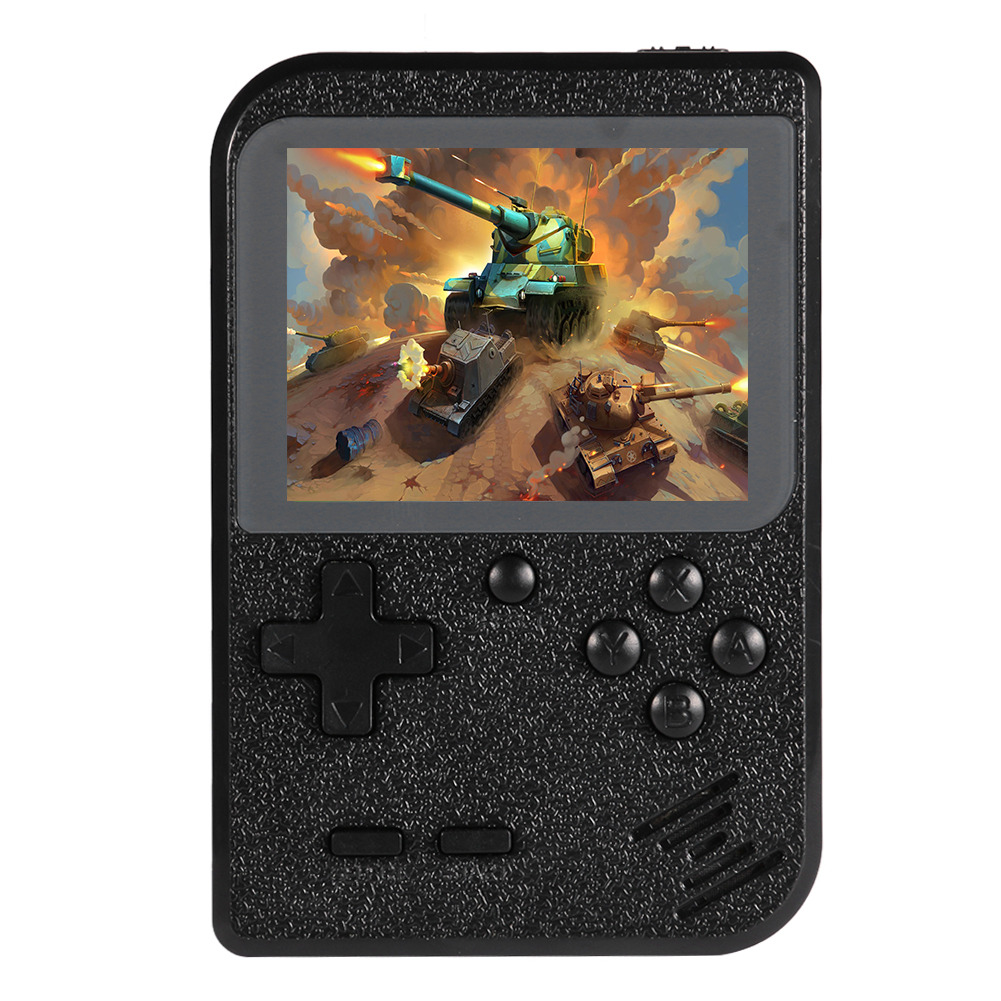 

3.0 inch LCD 8 Bit Mini Game Console Retro Handheld 400 Video Games Player, Yellow, 501 Original