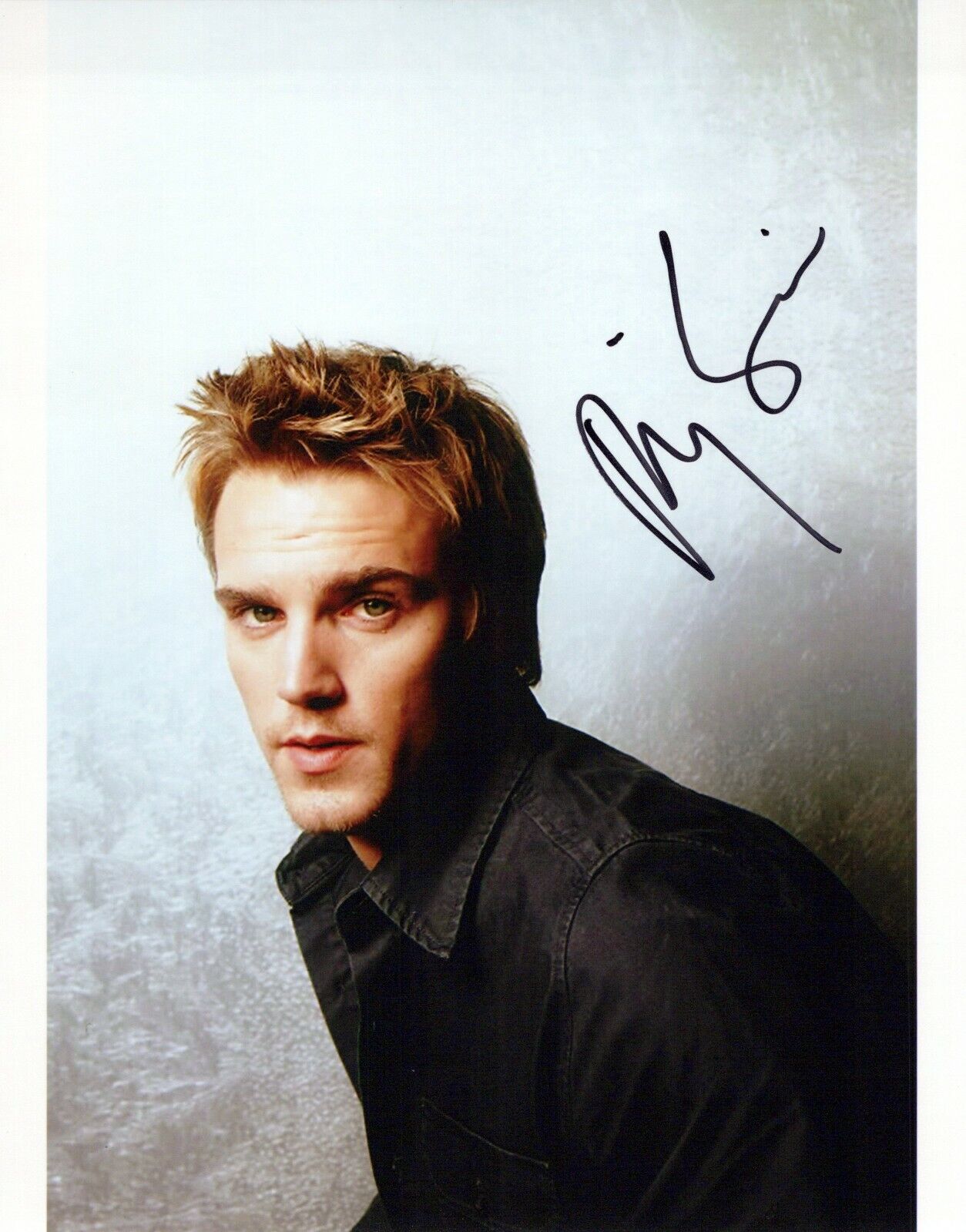 Riley Smith head shot autographed Photo Poster painting signed 8x10 #8