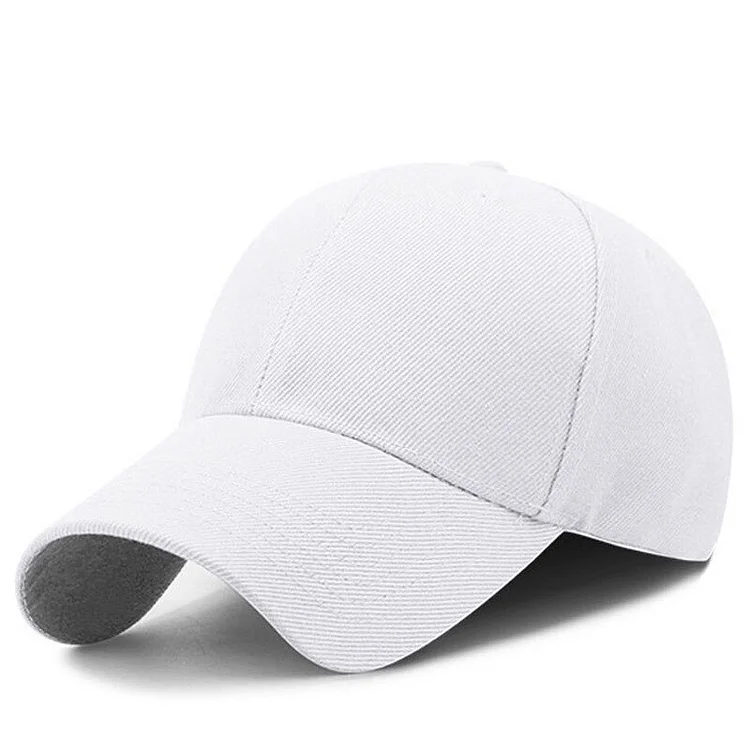 Adjustable light plate duck tongue baseball cap outdoor sun shading cotton sun hat