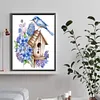 uk.everydayedeals (Limited Stock)Diamond Painting - Full Round - Flower Bird Nestle