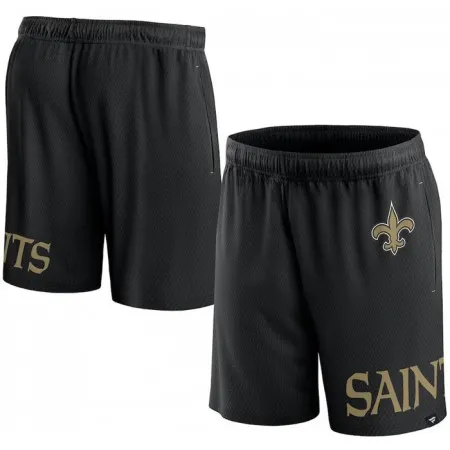 Men's New Orleans Saints Black Shorts W4PI