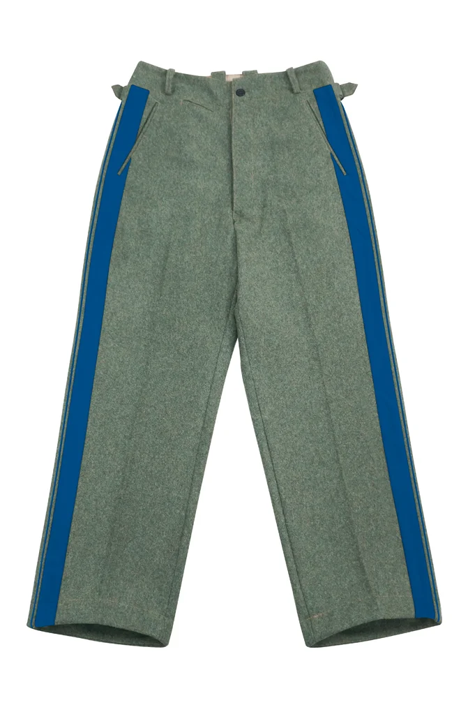   Kriegsmarine German Coastal General Field Grey Wool Straight Trousers German-Uniform