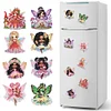 8Pcs Fairy Diamond Painting Fridge Magnet Diamond Art Magnets Decals Kit