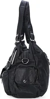 Damen Handtasche Gro&szlig;e Schultertasche PU Leder Henkeltasche Frauen Weiches Hobo Tasche Umh&auml;ngetasche f&uuml;r Reisen Schule Shopping M&auml;dchen