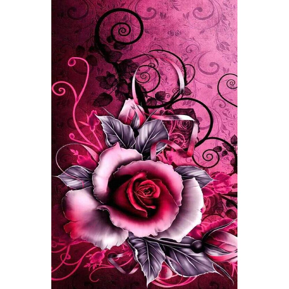 

Flower - Round Drill Diamond Painting - 40x50cm, 501 Original