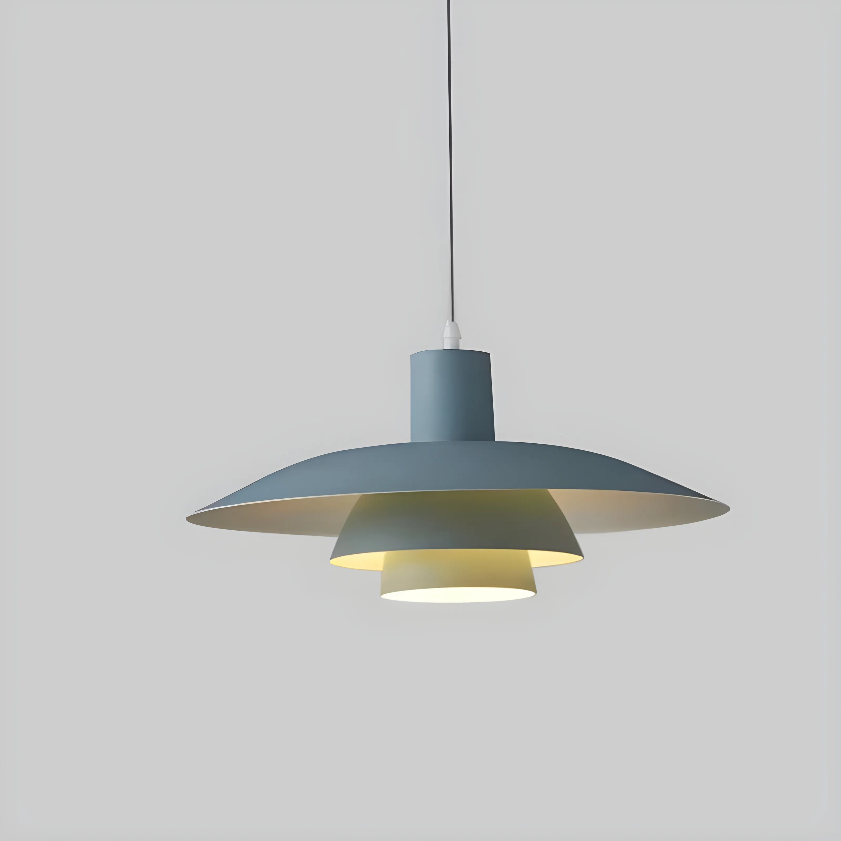 PH 4/3 Three Tier Disc Vintage Pendant Light G7