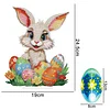 Diamond Painting Acrylic Easter Eggs Rabbit Desktop Ornaments Kit