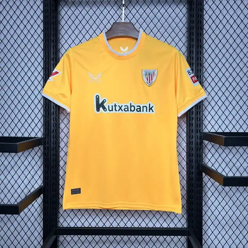 24/25 Athletic Bilbao Yellow Goalkeeper Soccer Jersey