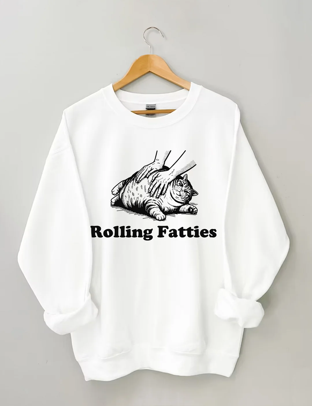 Rolling Fatties Cat Sweatshirt