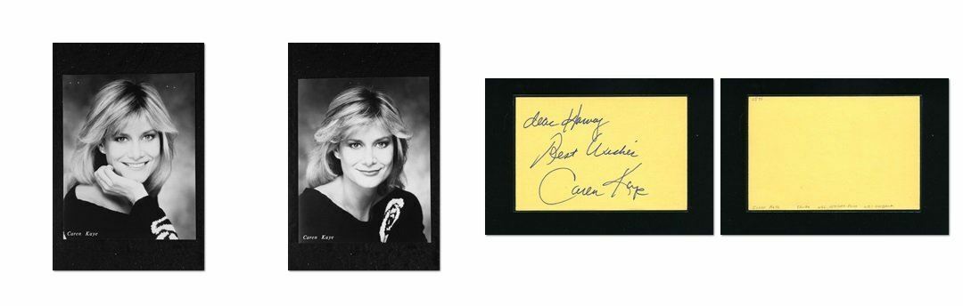 Caren Kaye - Signed Autograph and Headshot Photo Poster painting set - Teen Witch