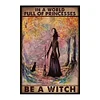 Witch-11CT Stamped Cross Stitch 40*60cm