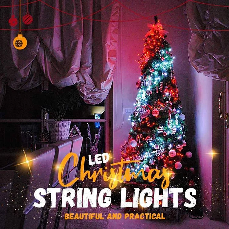Christmas LED String Lights ,Decorate Your Unique Christmas Tree