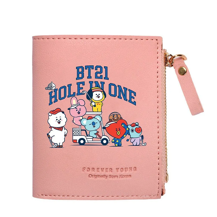 BT21 Hole In One Mini Wallet Series