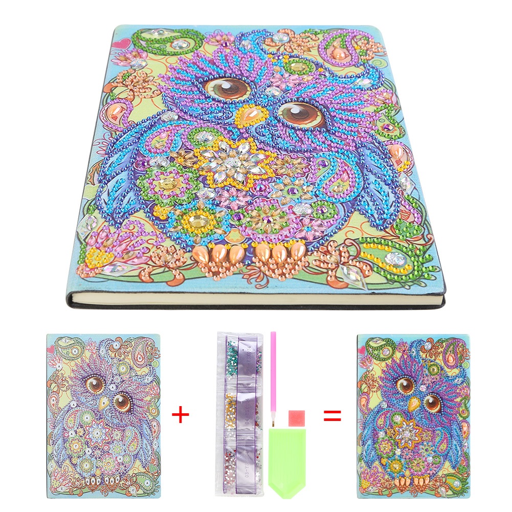 DIY Special Shaped Diamond Painting Notebook Christmas 50 Pages A5 Book  (WXB138)