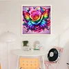 Colorful Butterfly And Roses-11CT Stamped Cross Stitch 45*45cm/17.72*17.72in tapestrymarket