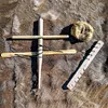 Wood Drilling Fire Making Tool Outdoor Survival Practice Tool for Camping Hiking