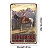 Cowgirl - Vintage Metal Signs - 20*30cm/30*40cm - Western