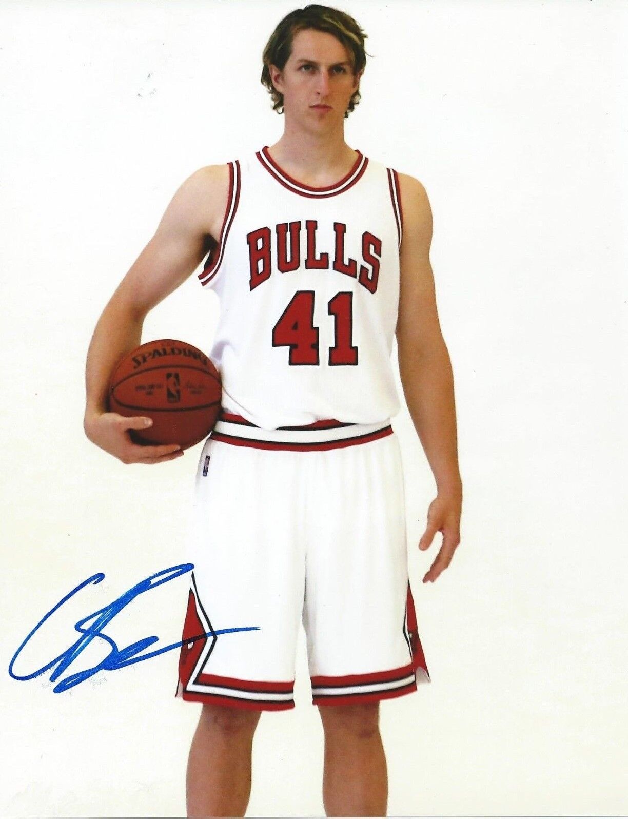 CAMERON BAIRSTOW signed autographed CHICAGO BULLS 8x10 Photo Poster painting w/COA RARE