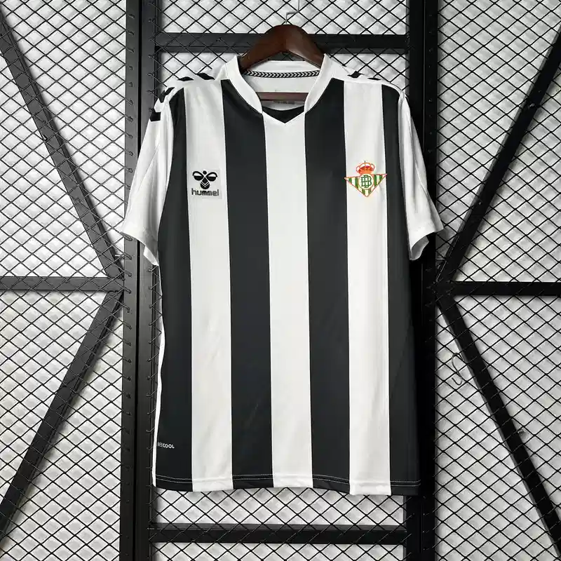 25/26 Real Betis Special Edition Black and White Soccer Jersey