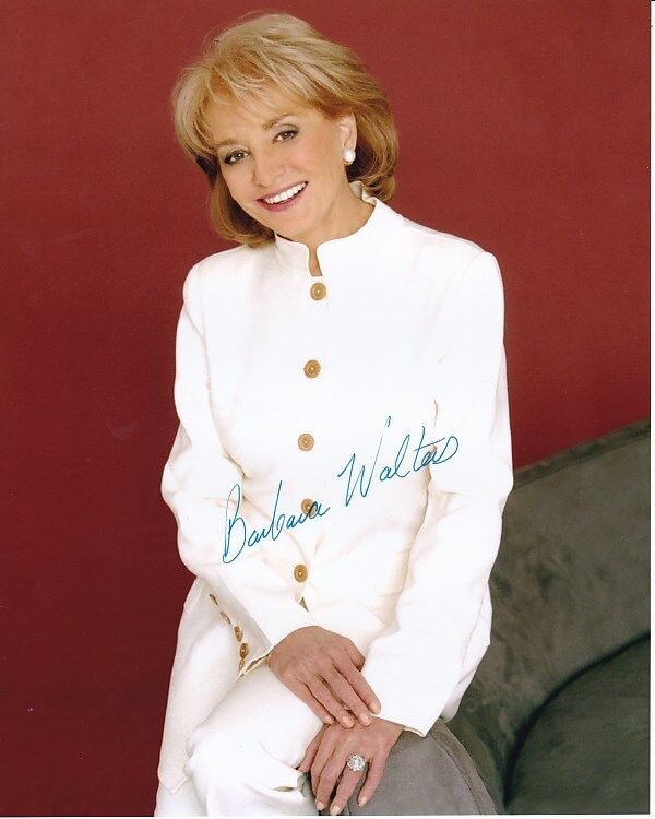 BARBARA WALTERS signed autographed 8x10 Photo Poster painting