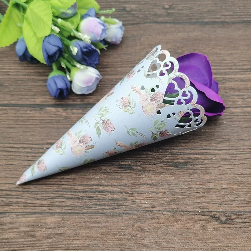 Love Flower Tube Wedding Metal Cutting Dies Stencils For DIY Scrapbooking Decorative Embossing Handcraft Die Cutting Template