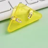 20PCS Candy Color Triangle Book Notebook Exam Paper Corner Clips Student Stationery