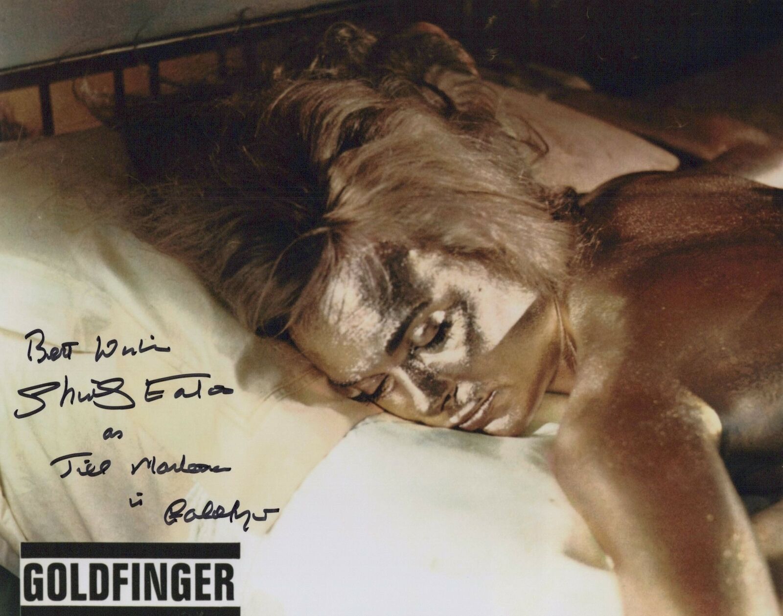 Shirley Eaton autographed 8x10 Photo Poster painting COA