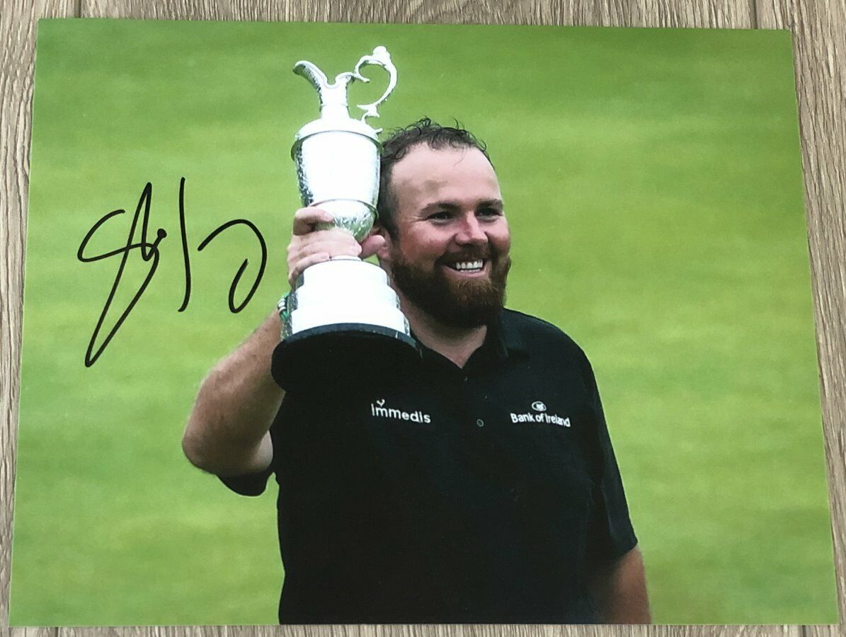 SHANE LOWRY SIGNED AUTOGRAPH 2019 BRITISH OPEN 8x10 Photo Poster painting E w/EXACT PROOF