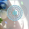Diamond Painting Suncatcher Snowflake Christmas Pendant Home Decor