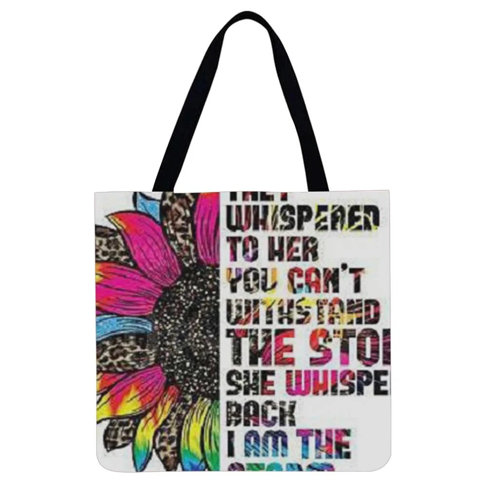 Linen Tote Bag -  Belief