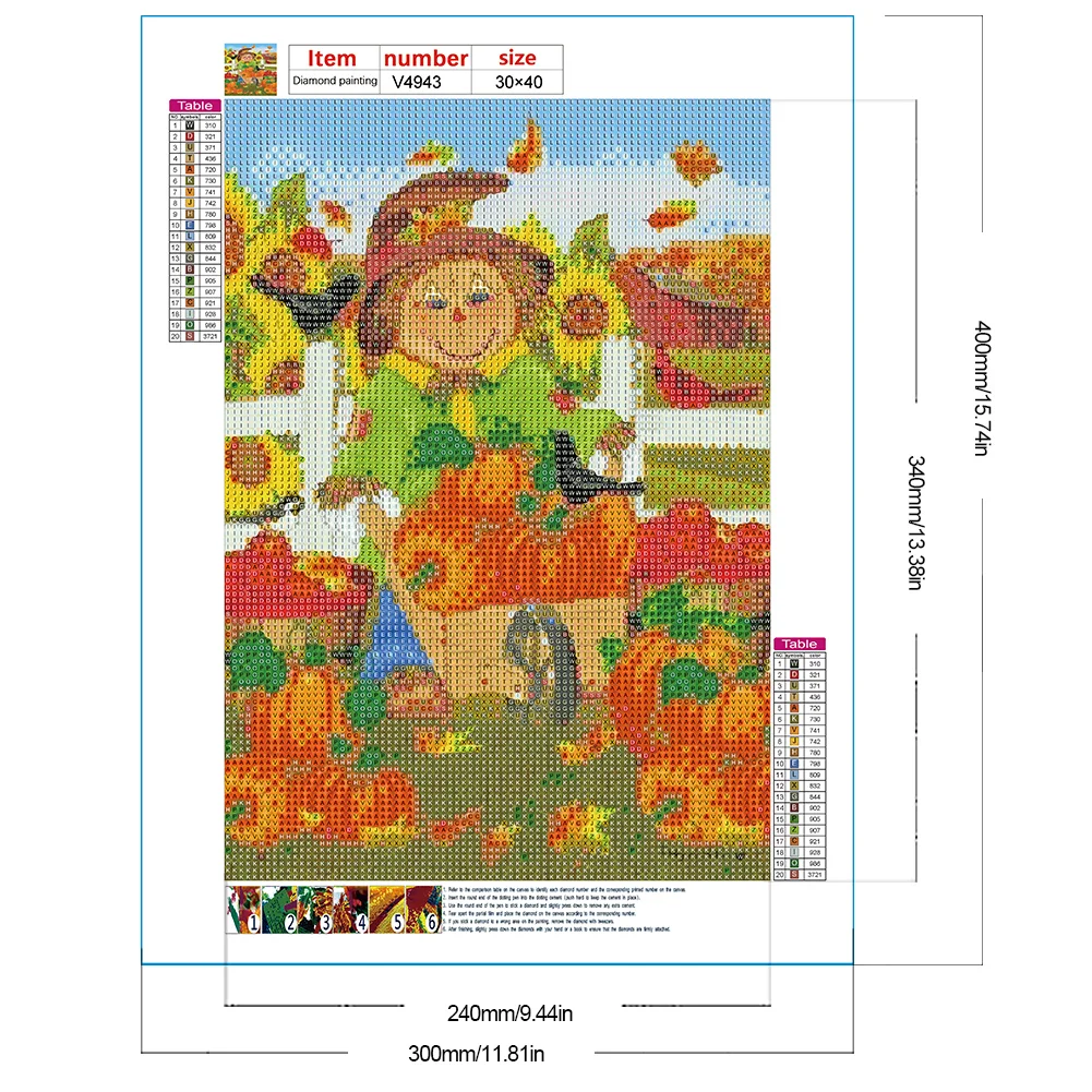 Diamond Painting - Full Round Drill - Harvest Season(Canvas|30*40cm)