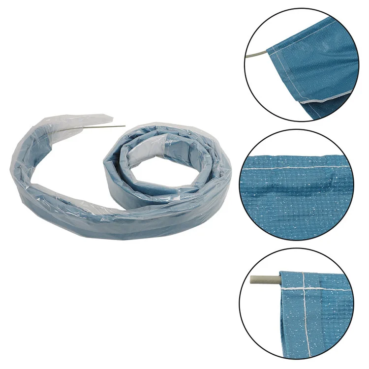 Silscvtt RV Awning Fabric Replacement - Universal Outdoor Canopy for Camper - Blue Fade - 12FT (Fabric 11FT 2in)