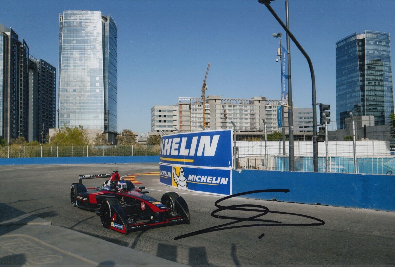 Stephane Sarrazin Hand Signed 12x8 Photo Poster painting Formula E Autograph 1