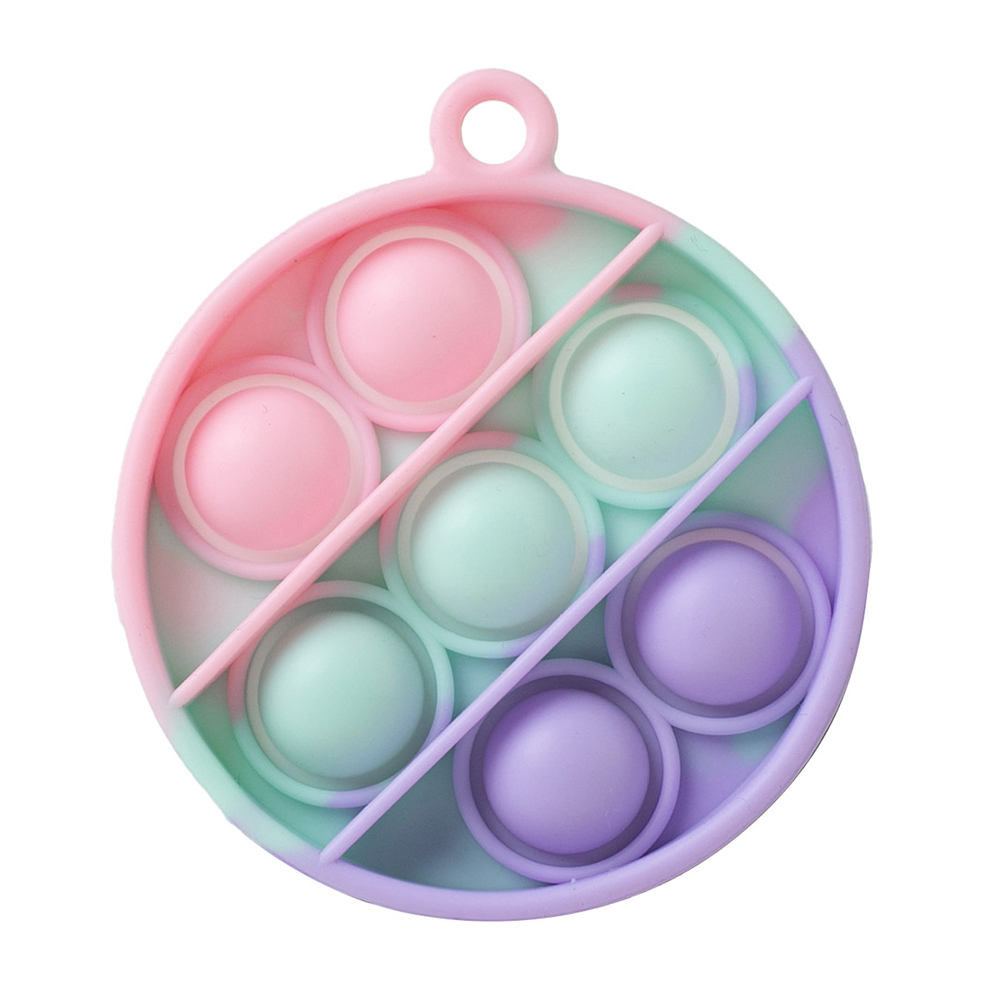 

Anti Anxiety Concentration Keychain Push Bubble Sensory Kids Autism Toy, 501 Original